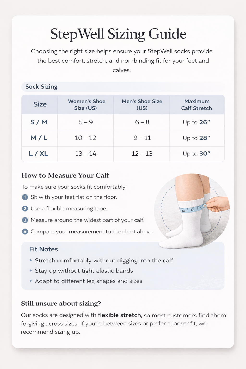 Crew Non-Binding Sock